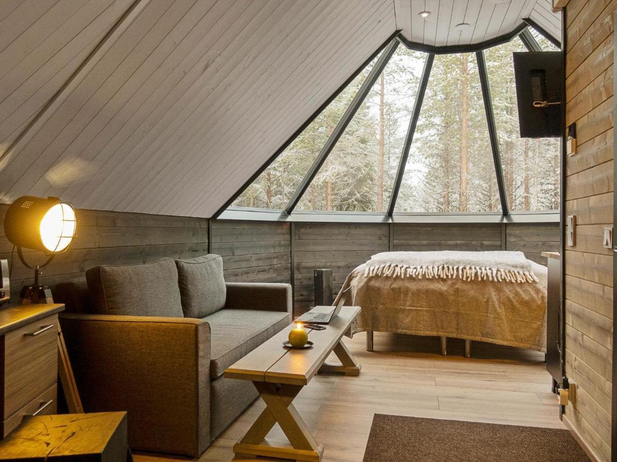 Holiday Home Samruam B Aurora Cabin By Interhome ซาลลา ภายนอก รูปภาพ
