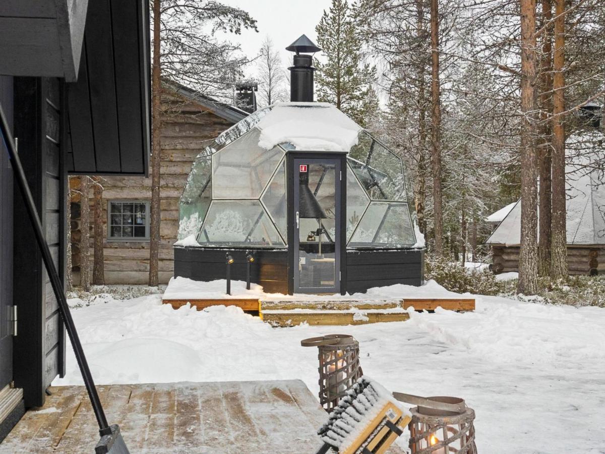 Holiday Home Samruam B Aurora Cabin By Interhome ซาลลา ภายนอก รูปภาพ