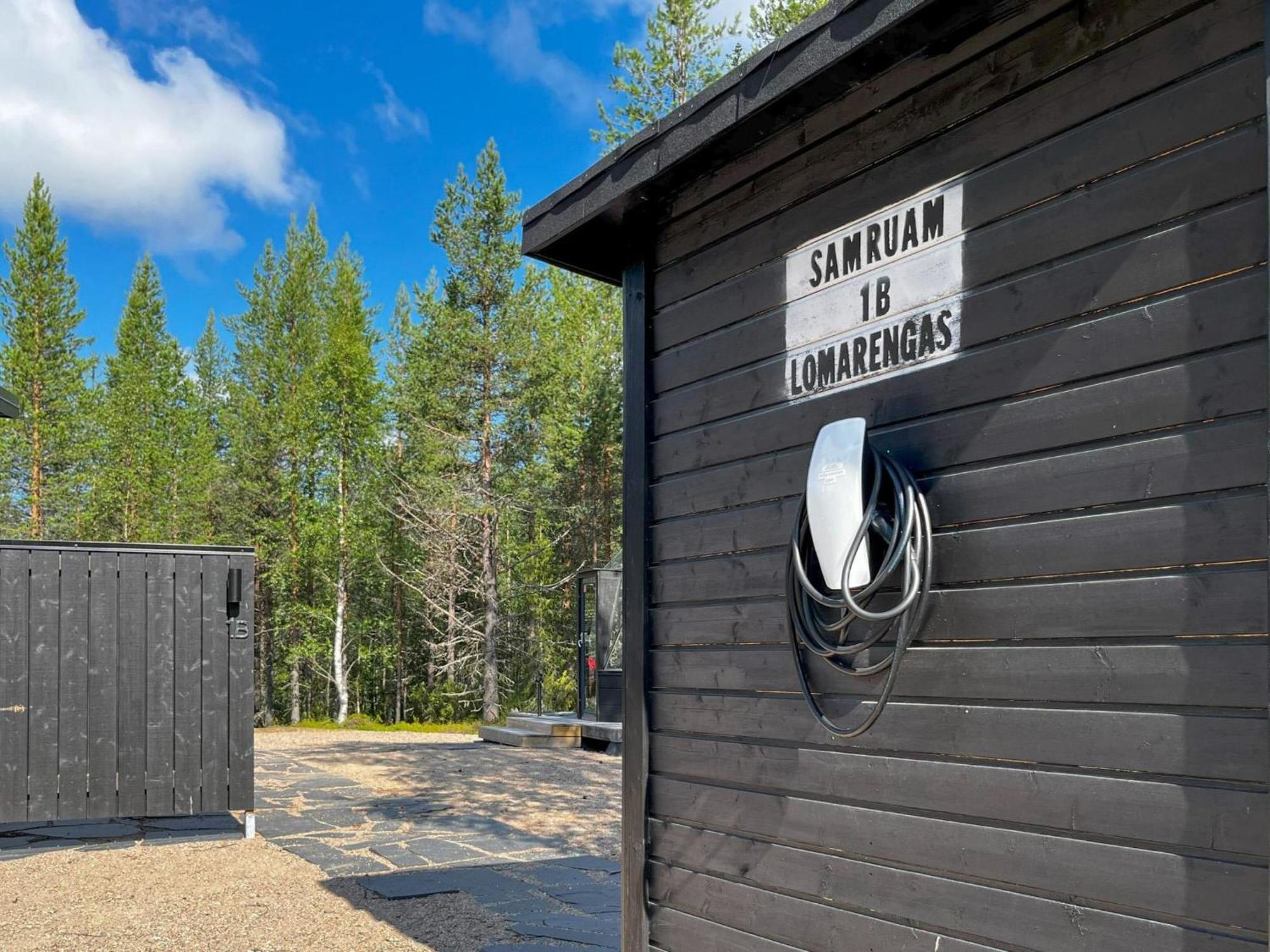 Holiday Home Samruam B Aurora Cabin By Interhome ซาลลา ภายนอก รูปภาพ