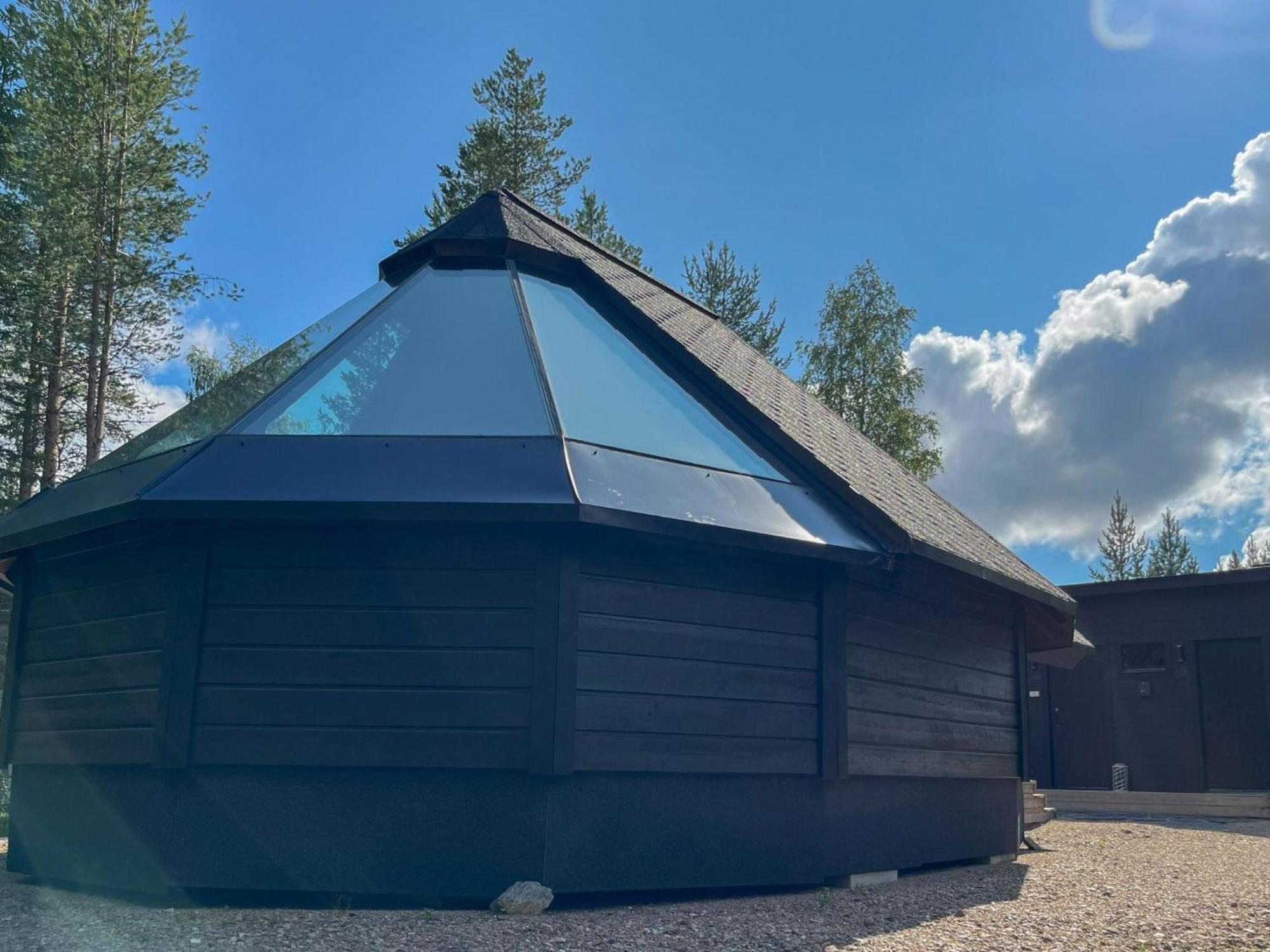 Holiday Home Samruam B Aurora Cabin By Interhome ซาลลา ภายนอก รูปภาพ