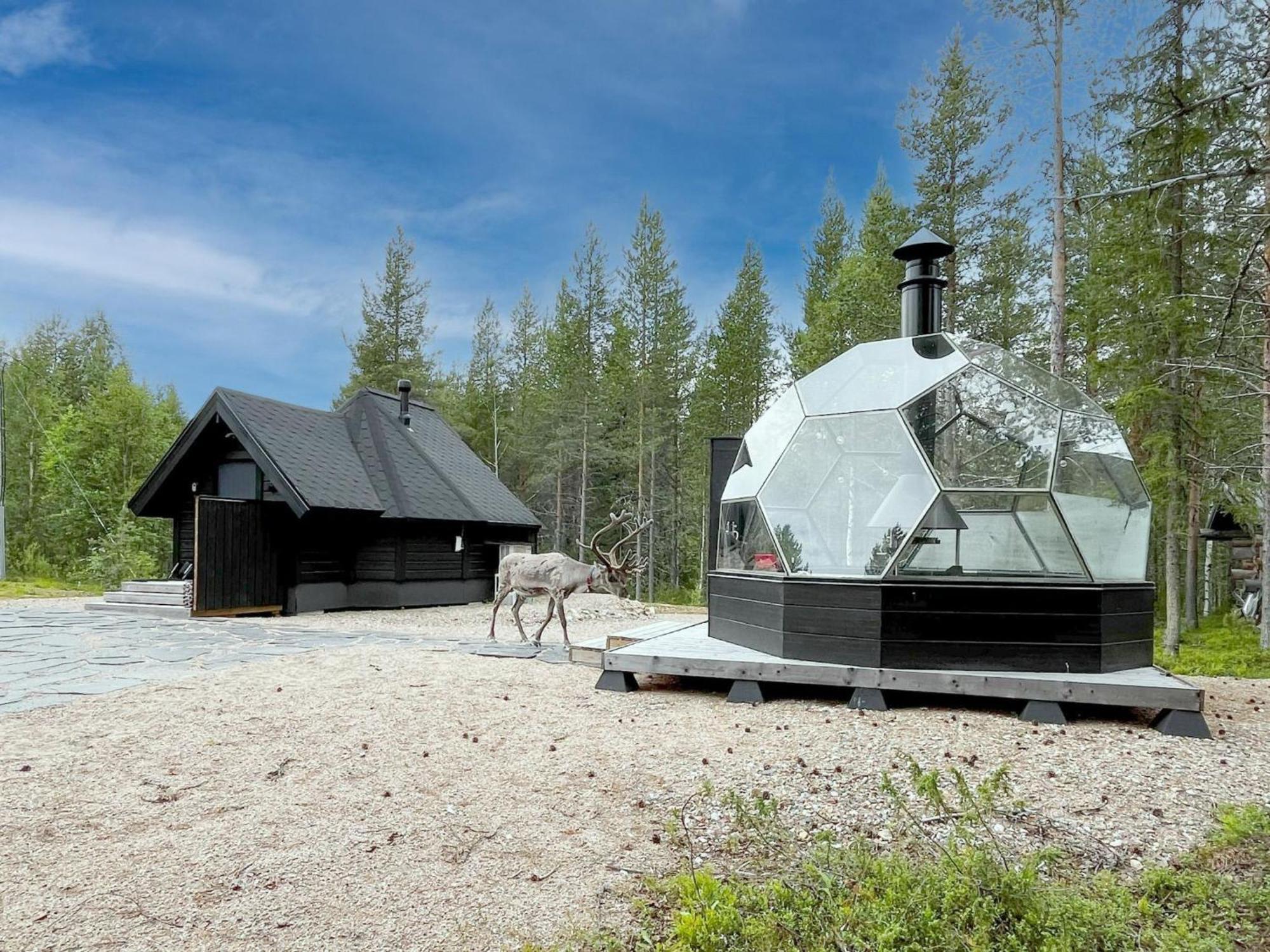 Holiday Home Samruam B Aurora Cabin By Interhome ซาลลา ภายนอก รูปภาพ