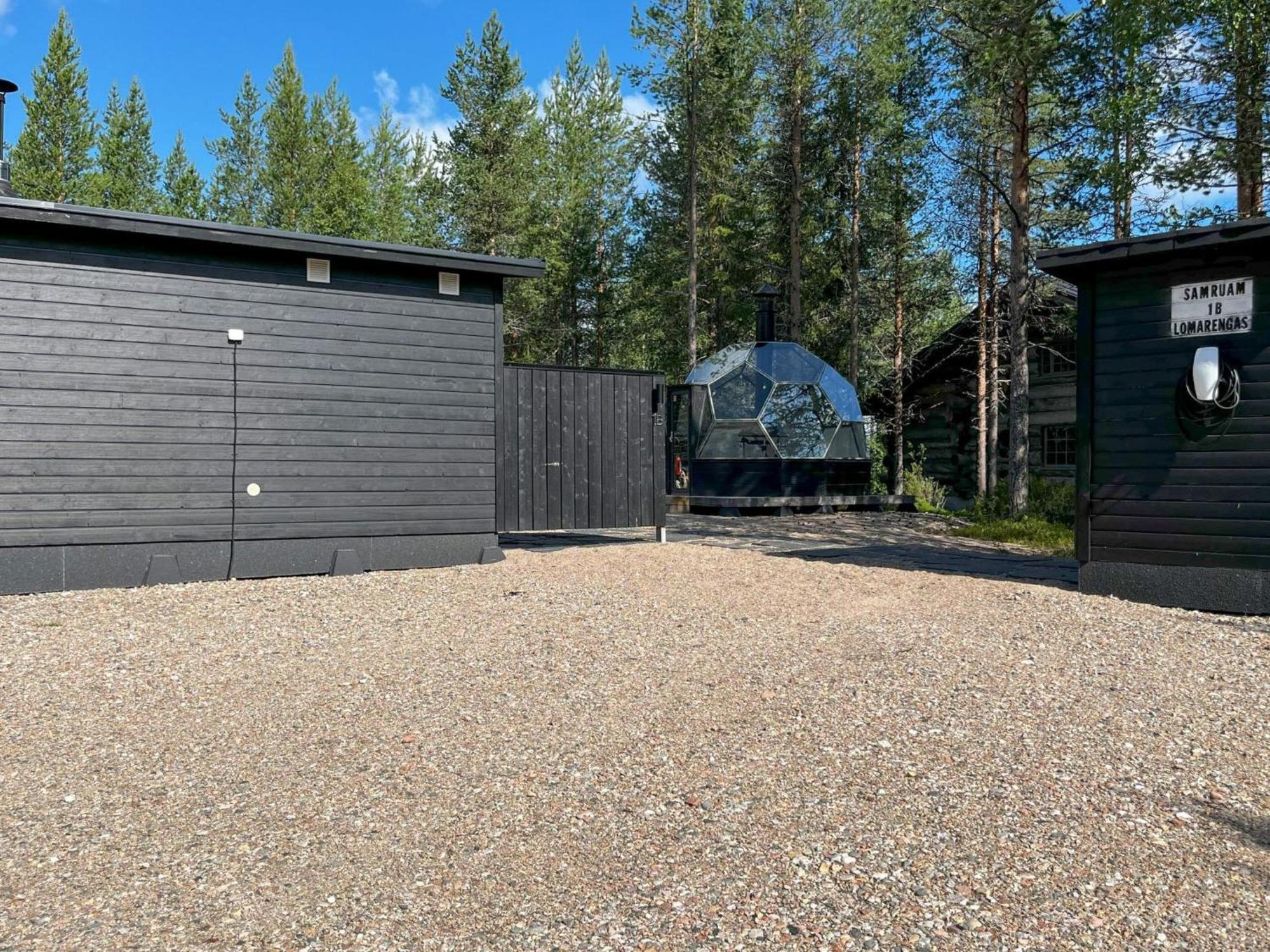 Holiday Home Samruam B Aurora Cabin By Interhome ซาลลา ภายนอก รูปภาพ